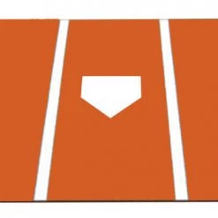 Trigon Sports Pro Turf Home Plate Mat - 6'X12' Orange