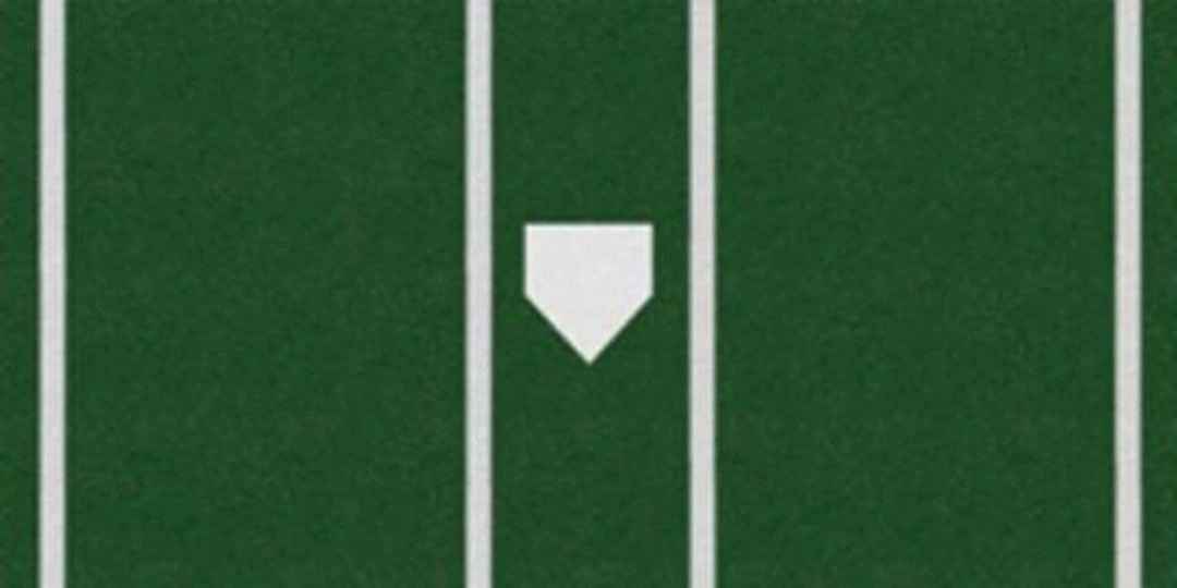 Trigon Sports Baseball Pro Turf Home Plate Mat - 7' X 12' Green 3 Trigon Sports Baseball Pro Turf Home Plate Mat - 7' X 12' Green