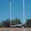 Gared College 5-9/16” O.D. White Football Goalpost, Surface Mount (OLD PART # FGP602PW)