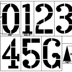 Trigon Sports 3' Football Marking Kit - 1/8"
