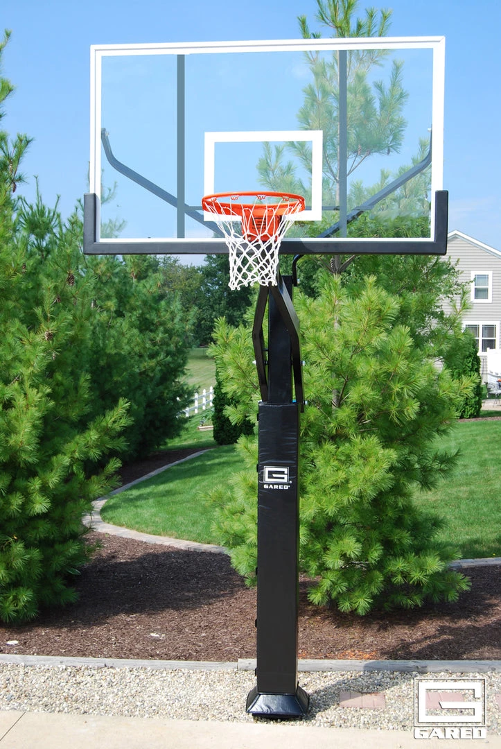 Gared Pro Jam Adjustable Basketball Hoop With Polycarbonate Board 3 Gared Pro Jam Adjustable Basketball Hoop With Polycarbonate Board