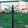 Gared Endurance® Dual Glass Playground Basketball System