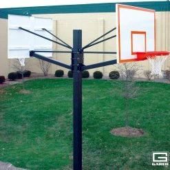 Gared Endurance® Dual Glass Playground Basketball System