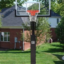 Gared Collegiate Jam Adjustable Basketball Hoop With Glass Board