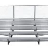 Gared Spectator Stationary 15' Bleacher, 5 Row, Double Foot Plank 1 Gared Spectator Stationary 15' Bleacher, 5 Row, Double Foot Plank