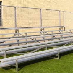 Gared Spectator Stationary 15' Bleacher, 5 Row
