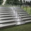 Gared Spectator Stationary 15' Bleacher With Aisle, 8 Row 2 Gared Spectator Stationary 15' Bleacher With Aisle, 8 Row