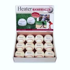 Heater Sports Leather Pitching Machine Baseballs PMBL44