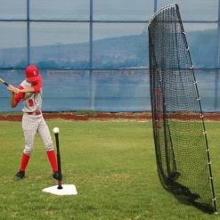 Heater Sports 7' X 8' Spring Away Batting Tee & Big Play Net SA69