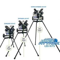 Sports Attack Junior Hack Attack Baseball Super Extended Legs, Set Of 3 70.5"