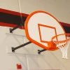 Gared Corner Mount Stationary Wall Mount Package With Steel Board, 6' - 9' Length Basketball