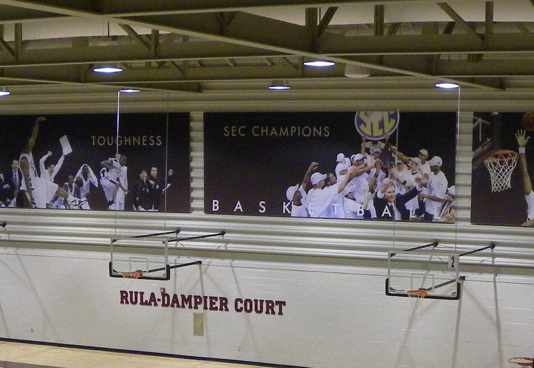 Gared Direct Mount Stationary Wall Mount Package With Glass Board, 6' - 9' Length 3 Gared Direct Mount Stationary Wall Mount Package With Glass Board, 6' - 9' Length