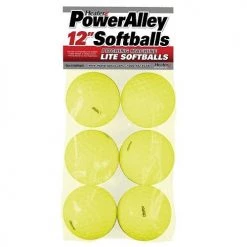 Heater Sports PowerAlley 12in Lite Softballs 6 Pack HSW14SB