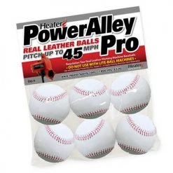 Heater Sports PowerAlley Pro Leather Pitching Machine Baseballs