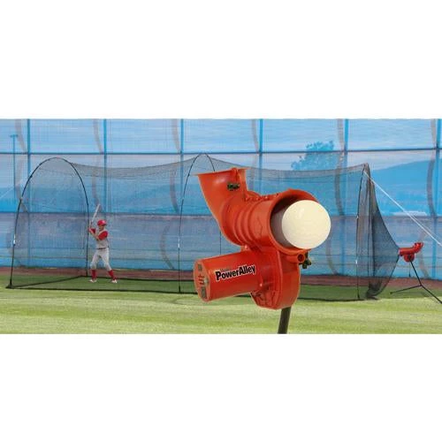Heater Sports 11" PowerAlley Softball Pitching Machine W/ 22' Batting Cage PASOFT399 3 Heater Sports 11" PowerAlley Softball Pitching Machine W/ 22' Batting Cage PASOFT399