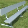 Trigon Sports 15' Portable Team Bench W/ Back 2 Trigon Sports 15' Portable Team Bench W/ Back