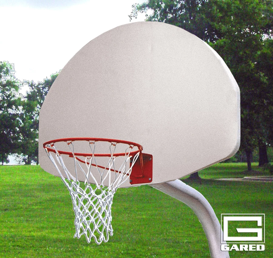Gared Economy 3-1/2" O.D. Unbraced Gooseneck Basketball Package 3 Gared Economy 3-1/2" O.D. Unbraced Gooseneck Basketball Package
