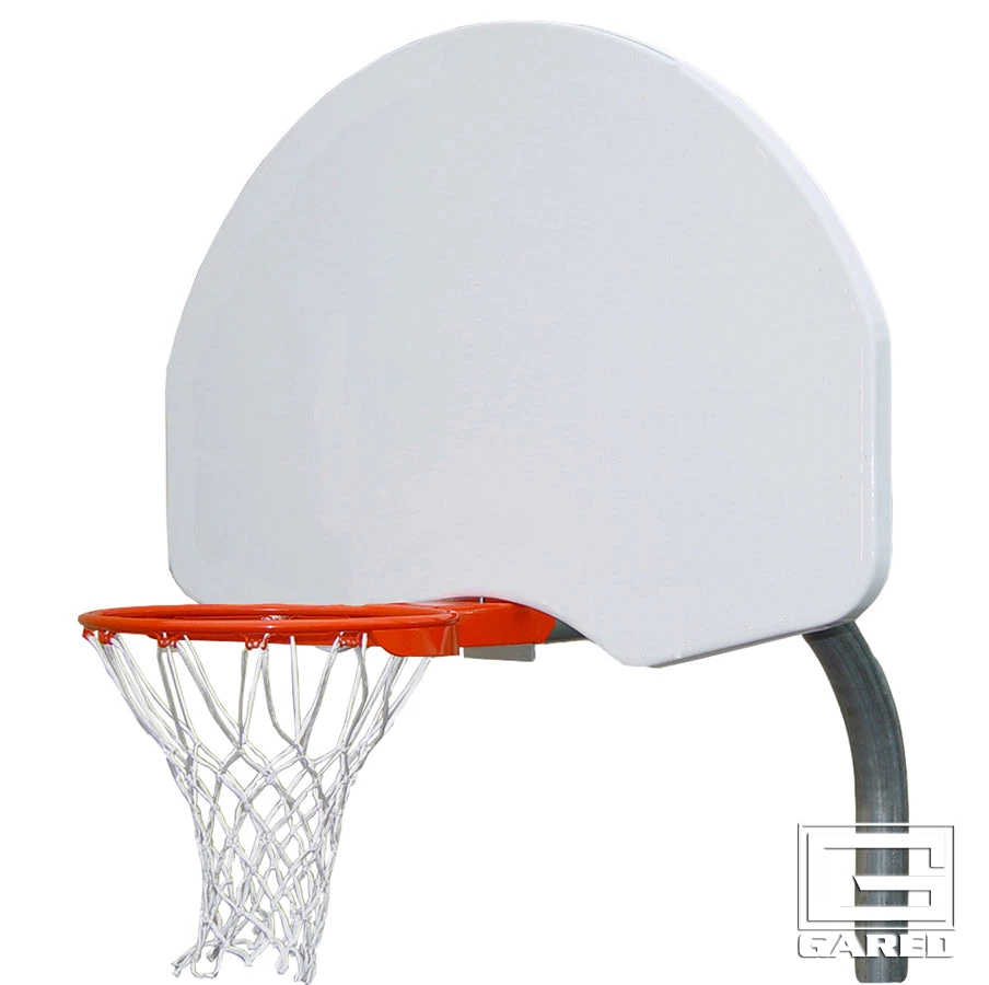 Gared Economy 3-1/2" O.D. Rear-Mount Gooseneck Basketball Package 3 Gared Economy 3-1/2" O.D. Rear-Mount Gooseneck Basketball Package