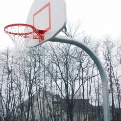 Gared Standard Duty 4-1/2" O.D. Gooseneck Basketball Package