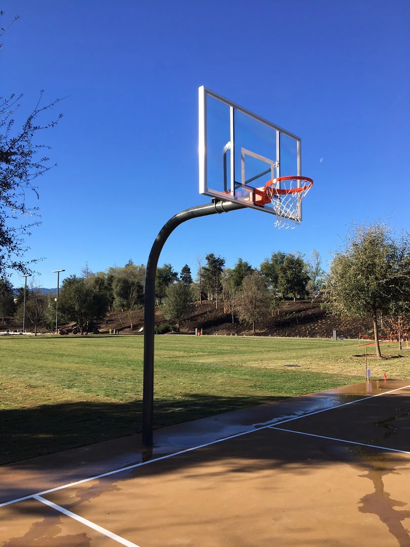 Gared Heavy Duty 5-9/16" O.D. Gooseneck Basketball Package 3 Gared Heavy Duty 5-9/16" O.D. Gooseneck Basketball Package