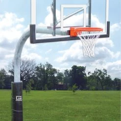 Gared Heavy Duty 5-9/16" O.D. Gooseneck Basketball Package