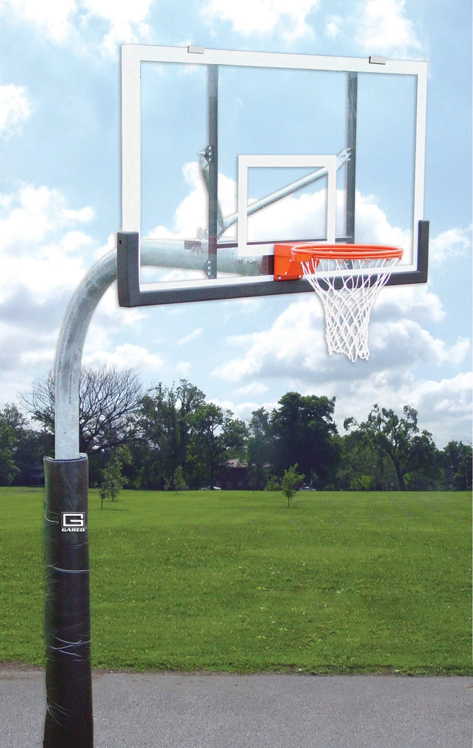 Gared Heavy Duty 5-9/16" O.D. Gooseneck Basketball Package 4 Gared Heavy Duty 5-9/16" O.D. Gooseneck Basketball Package