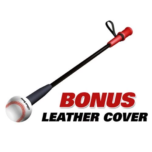 Heater Sports Perfect Swing Baseball Hitting Stick W/ Leather Cover PS39C 3 Heater Sports Perfect Swing Baseball Hitting Stick W/ Leather Cover PS39C