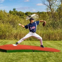 Portolite Baseball Oversized Two-Piece Portable Practice Mound