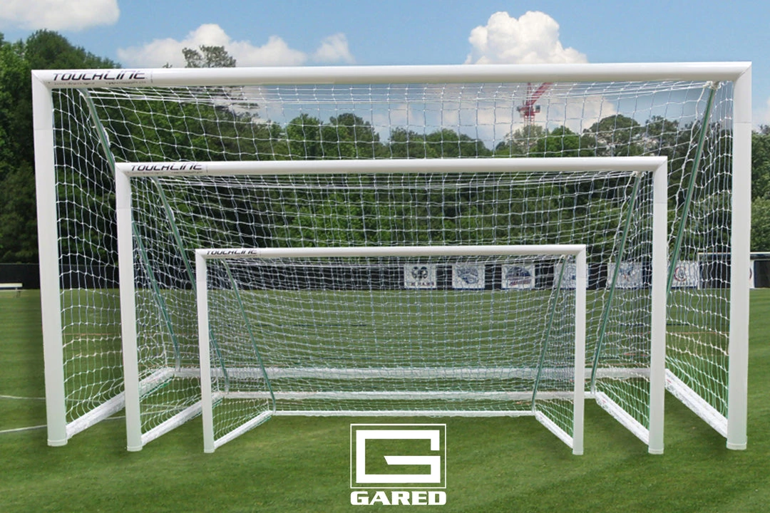 Gared Touchline® Striker Round-Frame Aluminum Soccer Goal, 7' X 21' 3 Gared Touchline® Striker Round-Frame Aluminum Soccer Goal, 7' X 21'
