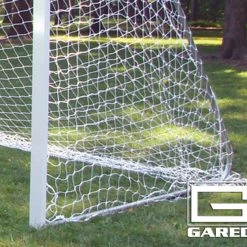 Gared Touchline® Premium 8' X 24' Soccer Net, 4 MM White