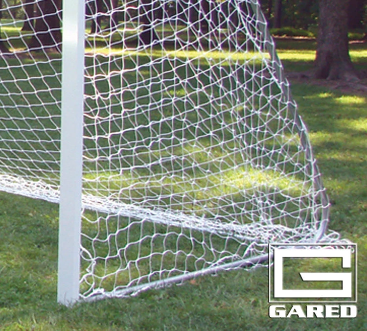 Gared Touchline® 4' X 9' Soccer Net, 3 MM White 3 Gared Touchline® 4' X 9' Soccer Net, 3 MM White