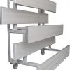 Gared Spectator Tip N' Roll 21' Low Rise Bleacher, 3 Row 2 Gared Spectator Tip N' Roll 21' Low Rise Bleacher, 3 Row