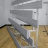 Gared Spectator Tip N' Roll 7' 6" Low Rise Bleacher, 4 Row