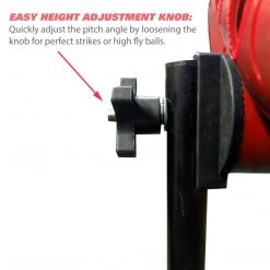 Heater Sports Sandlot Poly Pitching Machine W/ 18' Batting Cage TSBH199PRO