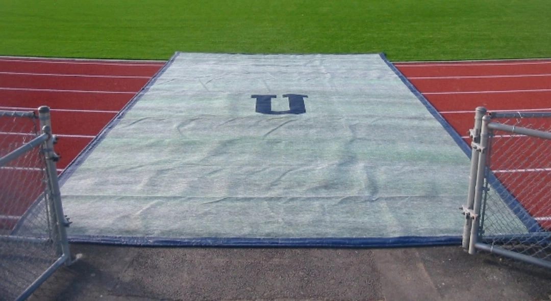 Trigon Sports Weighted Track Protector - 14' X 50' 3 Trigon Sports Weighted Track Protector - 14' X 50'