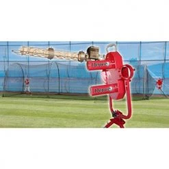 Heater Sports Deuce 75 MPH Pitching Machine W/ Xtender 36' Batting Cage DC1199