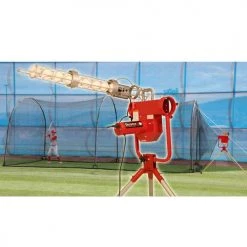 Heater Sports Pro Curveball Baseball Pitching Machine W/ Xtender 24' Batting Cage HTRPRO799