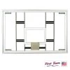 First Team Competition Glass Basketball Backboard
