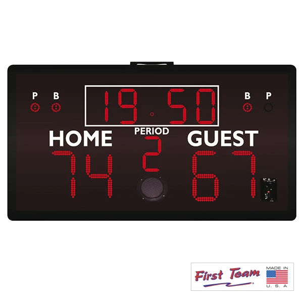 First Team Portable Wireless Scoreboard FT810W Basketball 3 First Team Portable Wireless Scoreboard FT810W Basketball