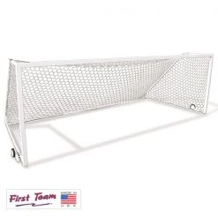 First Team Portable Soccer Goals Golden Goal 44 Square Aluminum Portable Soccer Goal
