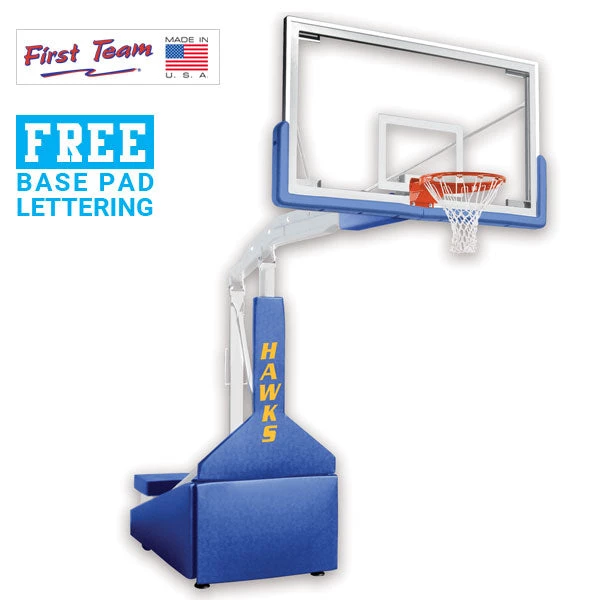 First Team Hurricane Portable Basketball Goal 3 First Team Hurricane Portable Basketball Goal