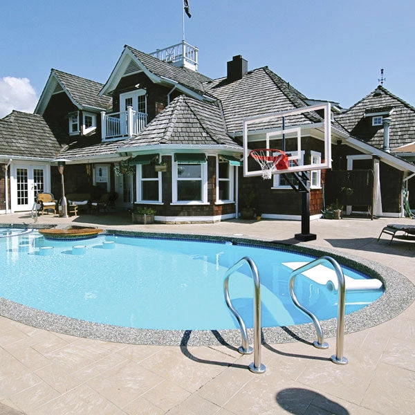 First Team HydroChamp Poolside Basketball Goal 4 First Team HydroChamp Poolside Basketball Goal