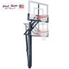 First Team Slam In Ground Adjustable Basketball Goal