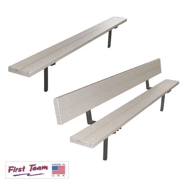 First Team Teammate Fixed Outdoor Player Benches 6 First Team Teammate Fixed Outdoor Player Benches