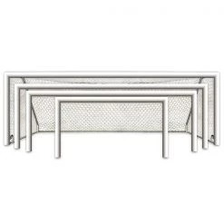 First Team Portable Soccer Goals World Class 40 Round Aluminum Portable Soccer Goal