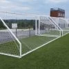 First Team Portable Soccer Goals Golden Goal 44 Square Aluminum Portable Soccer Goal