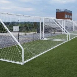 First Team Portable Soccer Goals Golden Goal 44 Square Aluminum Portable Soccer Goal