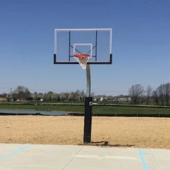 Gared Heavy Duty 5-9/16" O.D. Gooseneck Basketball Package