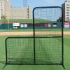Trigon Sports Trigon 7’ X 7’ ProCage ‘Black Series’ Baseball L-Screen BSL77P