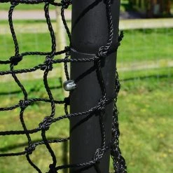 Trigon Sports Trigon 7’ X 7’ ProCage ‘Black Series’ Baseball L-Screen BSL77P